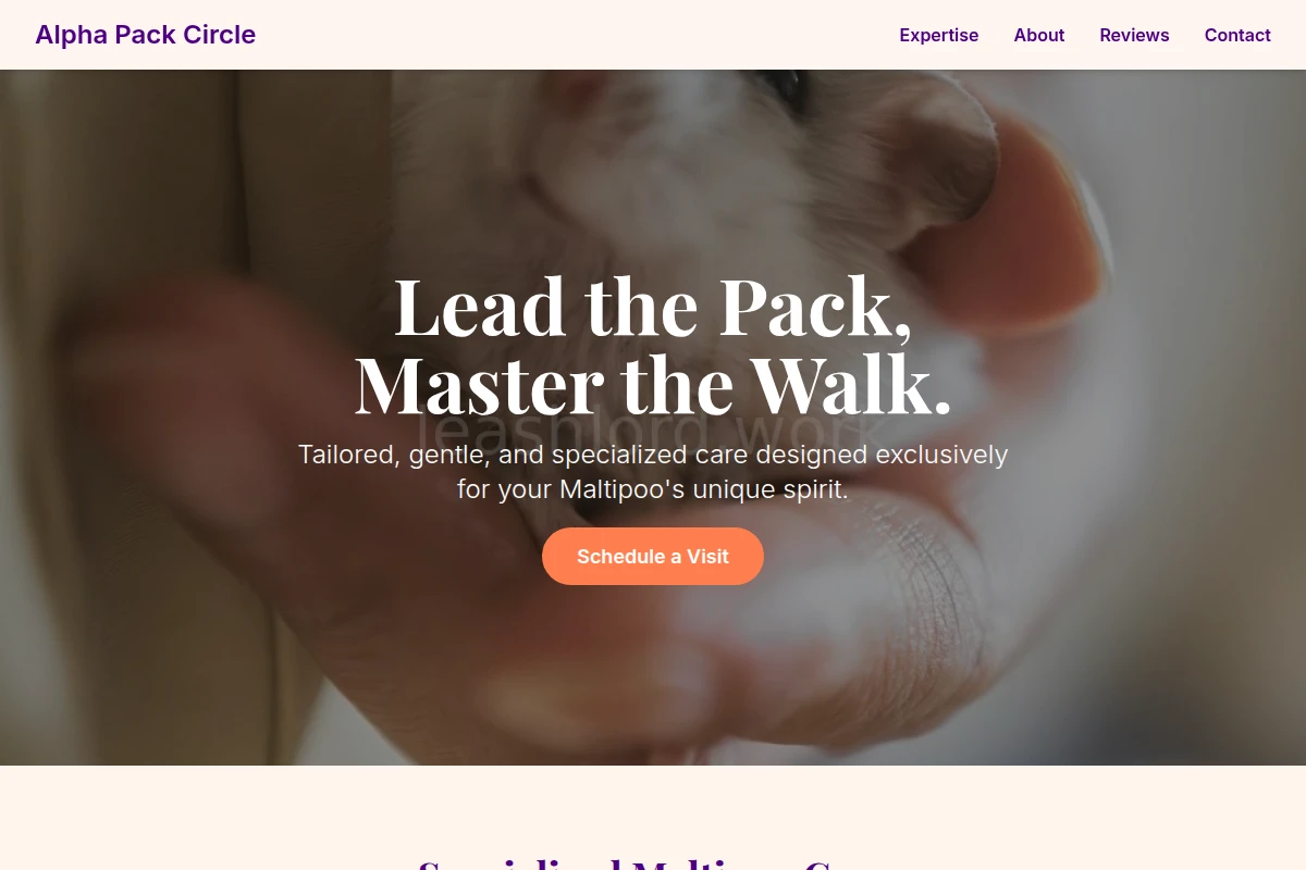 Maltipoo Animal Care