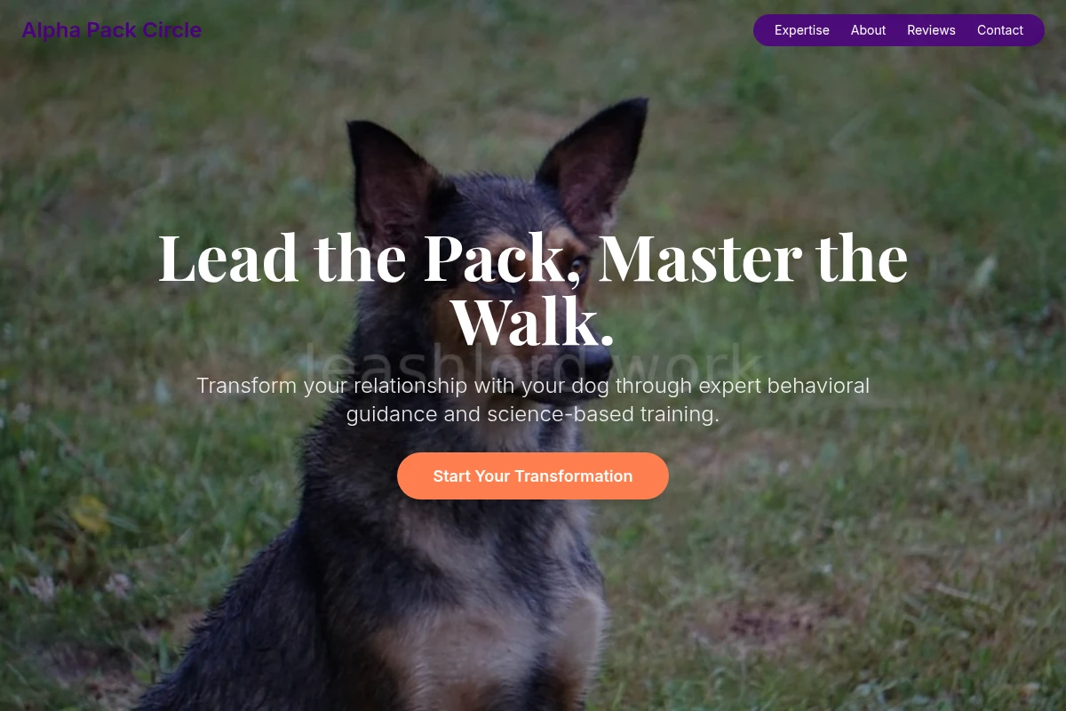 Paw Dog Behavior