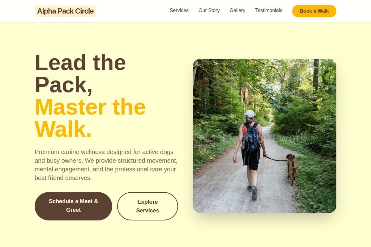 Bark Dog Walking
