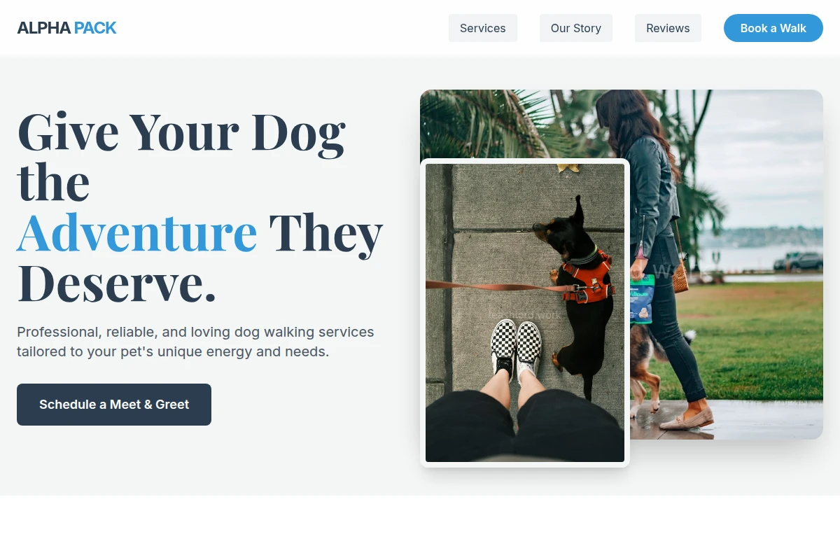 Leash Dog Walking