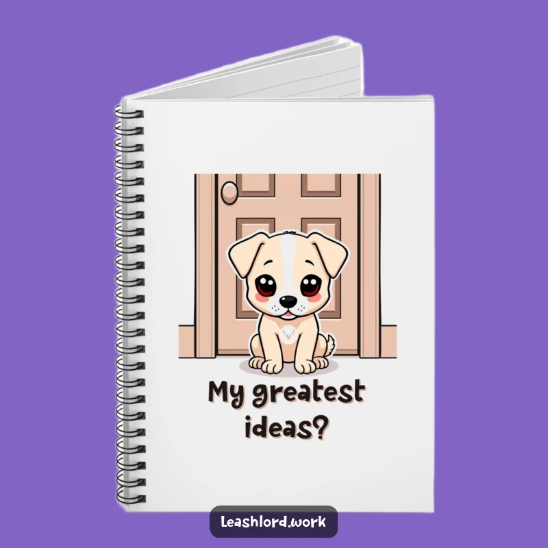 Funny Dog Dot Eyes Notebook - Humorous Journal for Pet Lovers' Ideas